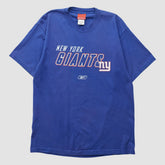 New York Giants Reebok 2000s T-shirt Blue Vintage