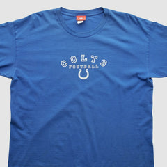 Indianapolis Colts NFL 2000s Long Sleeve T-shirt Blue Vintage