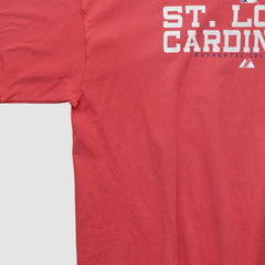 St. Louis Cardinals Majestic 2006 T-shirt - Red - 2XL by Fanatics Real Vintage T-shirts