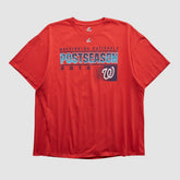 Washington Nationals Majestic 2012 T-shirt - Red - 2XL by Fanatics Real Vintage T-shirts
