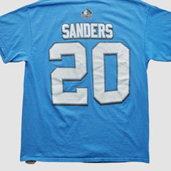 Detroit Lions Majestic 2000s T-shirt Blue Vintage