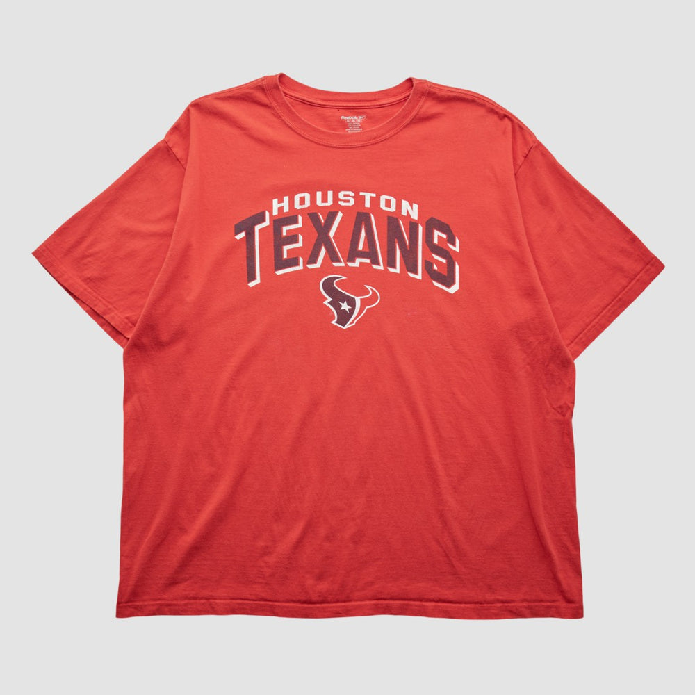 Houston Texans Reebok 2000s T-shirt Red Vintage