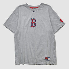 Boston Red Sox Nike 2000s T-shirt - Heather Gray - L by Fanatics Real Vintage T-shirts