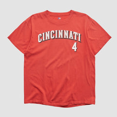 Cincinnati Reds Majestic 2000s T-shirt - Red - M by Fanatics Real Vintage T-shirts