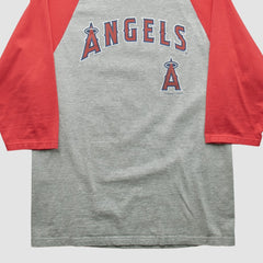 Los Angeles Angels Lee Apparel 2007 T-shirt - Heather Gray - M by Fanatics Real Vintage T-shirts