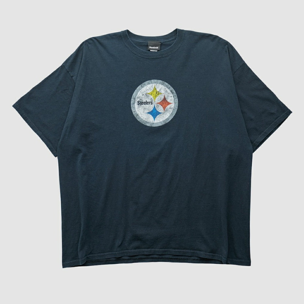 Pittsburgh Steelers Reebok 2000s T-shirt Black Vintage