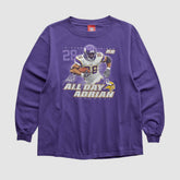 Adrian Peterson NFL 2000s Long Sleeve T-shirt Purple Vintage