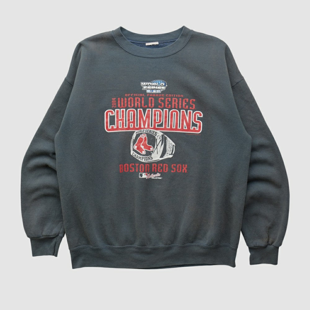 World Series 2004 Pullover Sweatshirt - Black - L by Fanatics Real Vintage Pullover
