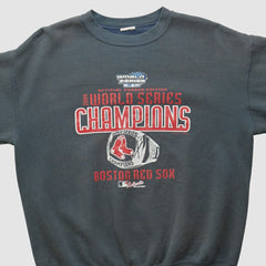 World Series 2004 Pullover Sweatshirt - Black - L by Fanatics Real Vintage Pullover