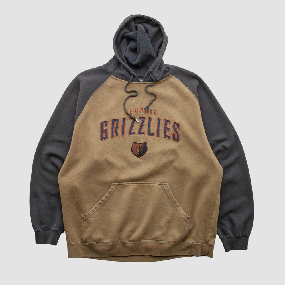Memphis Grizzlies Reebok 2000s Hooded Pullover Sweatshirt Clay Vintage
