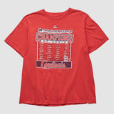 St. Louis Cardinals Majestic 2011 T-shirt - Red - S by Fanatics Real Vintage T-shirts