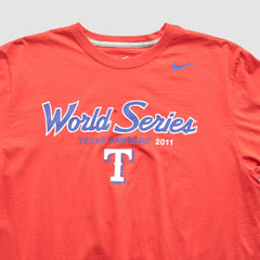 Texas Rangers Nike 2011 T-shirt - Red - L by Fanatics Real Vintage T-shirts