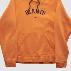 San Francisco Giants Nike 2000s Hooded Pullover Sweatshirt - Orange - XXS by Fanatics Real Vintage Pullover