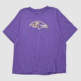 Baltimore Ravens Reebok 2000s T-shirt Purple Vintage