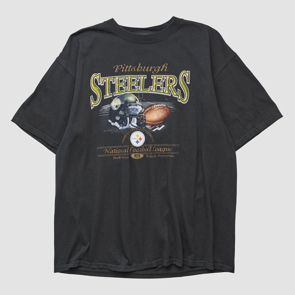 Pittsburgh Steelers NFL 2000s T-shirt Black Vintage