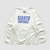 New York Giants 2000s Long Sleeve T-shirt White Vintage