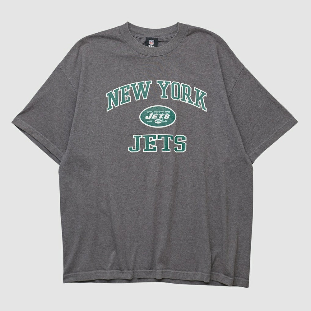 New York Jets NFL 2010s T-shirt Dark Heather Gray Vintage