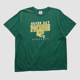 Green Bay Packers NFL 2010s T-shirt Green Vintage
