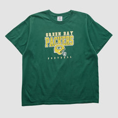 Green Bay Packers NFL 2010s T-shirt Green Vintage