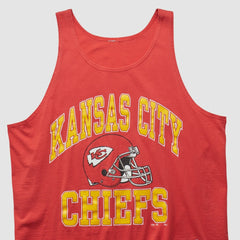 Kansas City Chiefs Russell 90s Tank Red Vintage