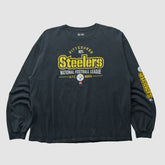 Pittsburgh Steelers NFL 2010s Long Sleeve T-shirt Black Vintage