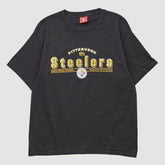 Pittsburgh Steelers NFL 2000s T-shirt Black Vintage