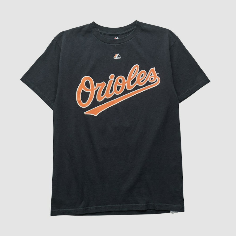 Baltimore Orioles Majestic 2000s T-shirt - Black - S by Fanatics Real Vintage T-shirts