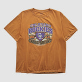 Colorado Rockies Gear For Sports 2014 T-shirt - Orange - M by Fanatics Real Vintage T-shirts