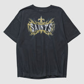 New Orleans Saints Reebok 2000s T-shirt Black Vintage