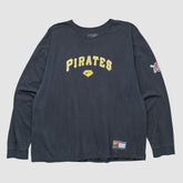 Pittsburgh Pirates Nike 2000s Long Sleeve T-shirt - Navy - XL by Fanatics Real Vintage T-shirts