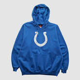 Indianapolis Colts NFL 2000s Hooded Pullover Sweatshirt Blue Vintage
