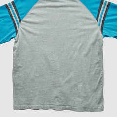Carolina Panthers Reebok 2000s Long Sleeve T-shirt Heather Gray Vintage