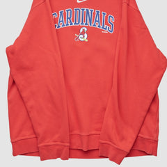 St. Louis Cardinals Nike 2010s Pullover Sweatshirt - Red - L by Fanatics Real Vintage Pullover