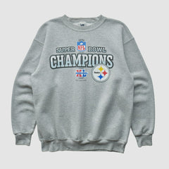 Pittsburgh Steelers Lee Apparel 2006 Pullover Sweatshirt Heather Gray Vintage