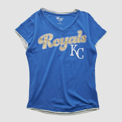 Kansas City Royals Carl Banks 2010s T-shirt - Blue - M by Fanatics Real Vintage T-shirts