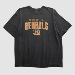 Cincinnati Bengals Reebok 2000s T-shirt Black Vintage