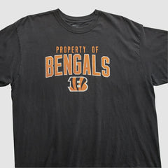 Cincinnati Bengals Reebok 2000s T-shirt Black Vintage