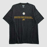 Pittsburgh Steelers Reebok 2000s T-shirt Black Vintage