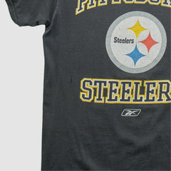 Pittsburgh Steelers Reebok 2000s T-shirt Black Vintage