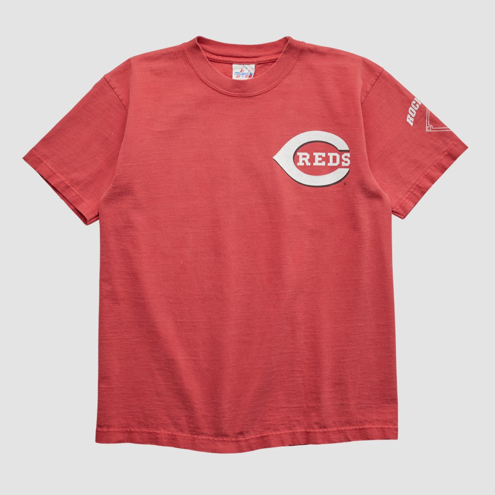 Cincinnati Reds Majestic 2000s T-shirt - Red - XS by Fanatics Real Vintage T-shirts