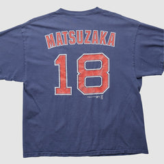 Boston Red Sox Delta 2000s T-shirt - Navy - L by Fanatics Real Vintage T-shirts