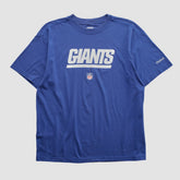 New York Giants Reebok 2000s T-shirt Blue Vintage