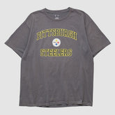 Pittsburgh Steelers NFL 2010s T-shirt Charcoal Vintage