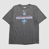 Chicago Cubs Majestic 2008 T-shirt - Gray - M by Fanatics Real Vintage T-shirts