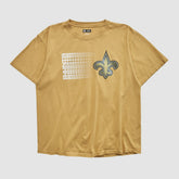 New Orleans Saints NFL 2010s T-shirt Yellow Vintage