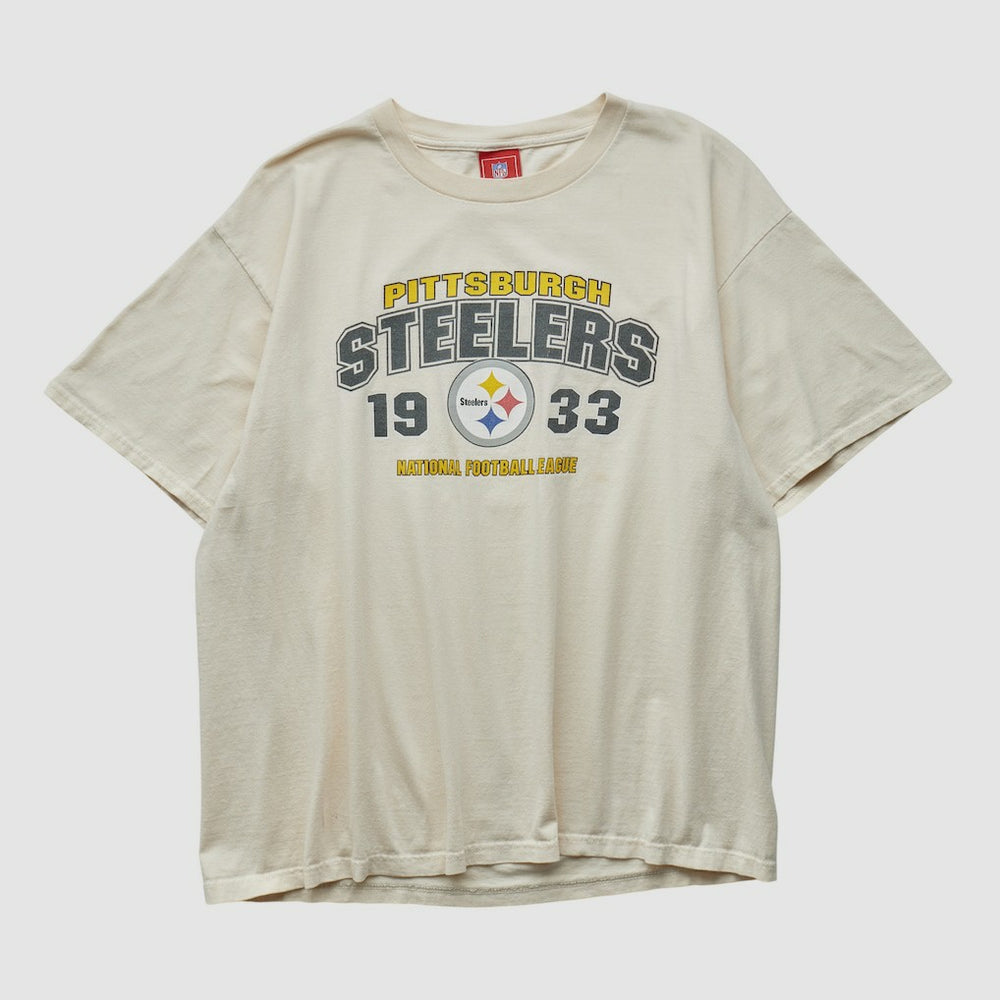 Pittsburgh Steelers NFL 2000s T-shirt Beige Vintage