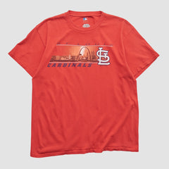 St. Louis Cardinals Genuine Merchandise 2000s T-shirt - Red - M by Fanatics Real Vintage T-shirts