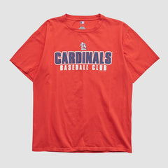 St. Louis Cardinals Genuine Merchandise 2000s T-shirt - Red - M by Fanatics Real Vintage T-shirts