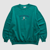 Miami Dolphins NFL 2000s Pullover Sweatshirt Teal Vintage