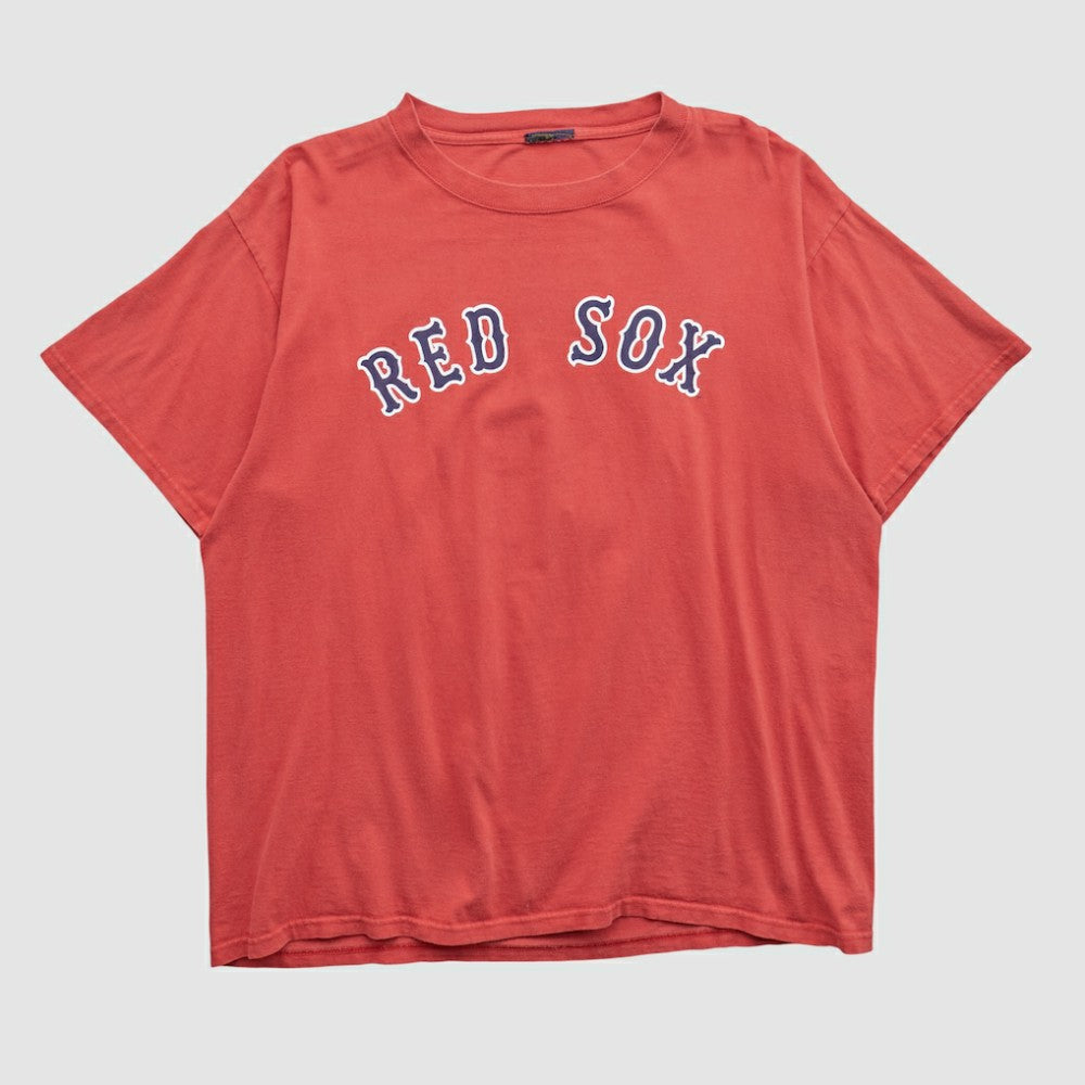 Boston Red Sox 2000s T-shirt - Red - L by Fanatics Real Vintage T-shirts